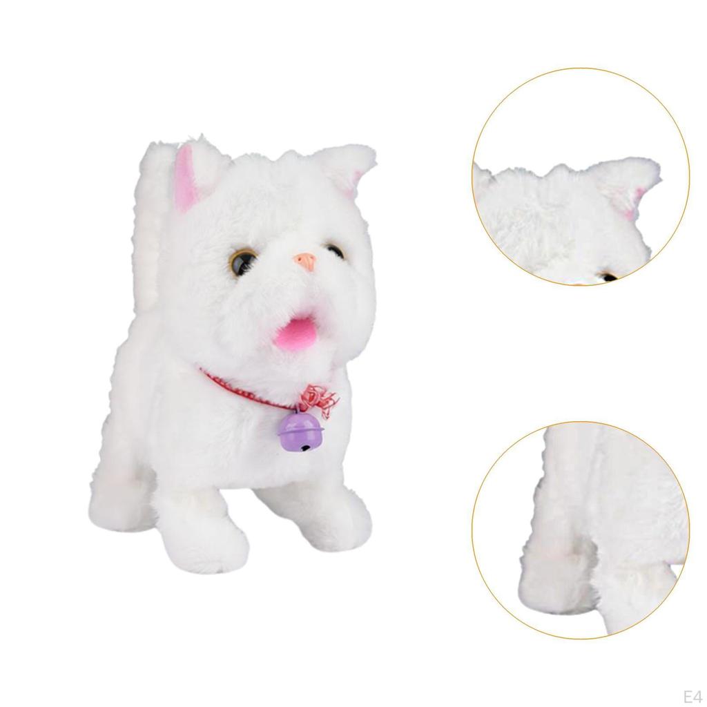 Interaktive Spielfigur Begleittier Katze Mehrzweck Lebensecht Elektronisches Haustier Aufnehmbar