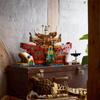 New Style Floating Restaurant Model In Hong Kong, Building Blocks, Bricks, Craft Toys, Children'S Birthday Gifts, Adult Holiday