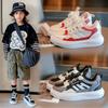 Kindermode Atmungsaktiv Niedrig Geschnitten Kinder Studenten Trendige Weiche Sohle Lauf Sport Skateboard Schuhe Jungen und Mädchen Bequeme Sneaker