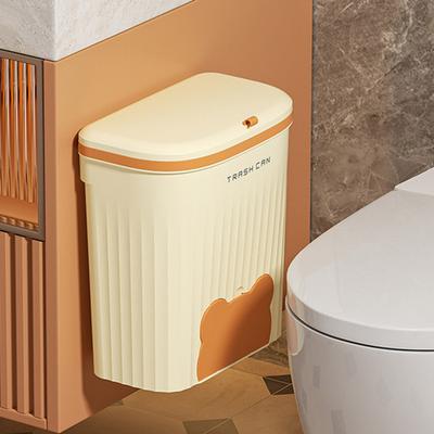 Wandgemonteerde afvalbak met deksel Grote capaciteit Eenvoudig te installeren Kastdeur Afvalbak Voedselafvalhouder