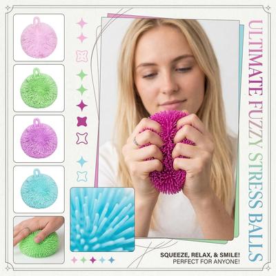 Plush Stress-relieving Balls, And Playful.