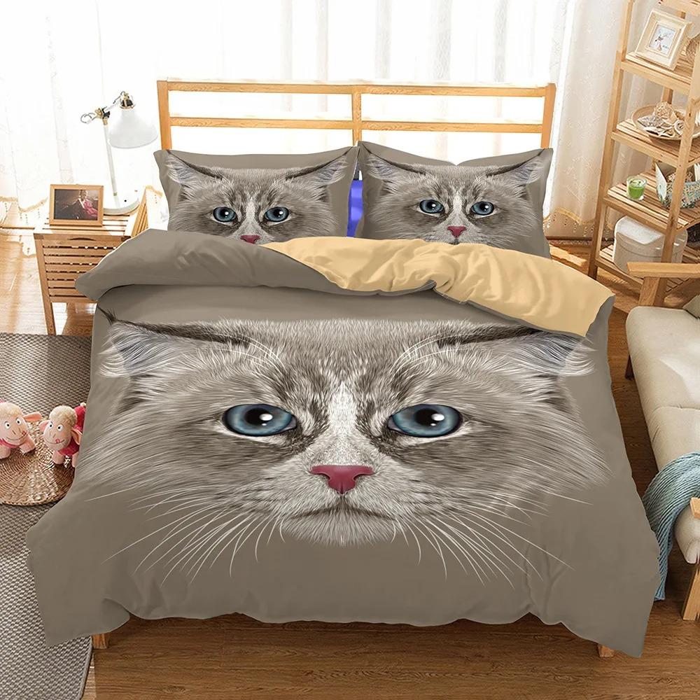 Bedclothes High-grade Bedding Set Winter Nightmare Before Christmas 3d Skull Beddings King Queen Size Beddengoed 100% Polyester