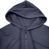 Men’s T-shirts Hooded Short Sleeves Cotton Shirts Fitness Tops Casual Street Punk Hip Hop Style Wear