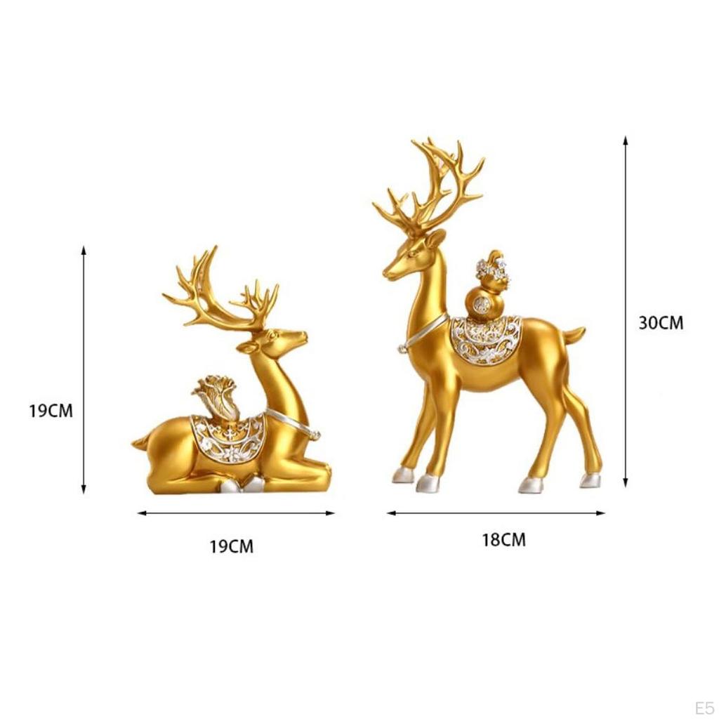 Hirschfiguren für schickes Home Styling