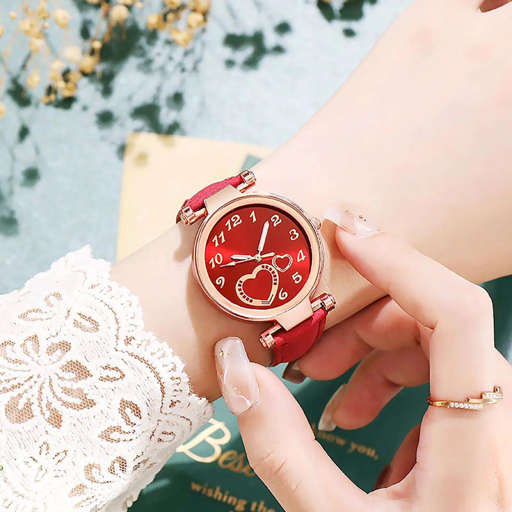 Women's Watches Brand Luxury Fashion Ladies Watch Leather Watch Women Female Quartz Wristwatches