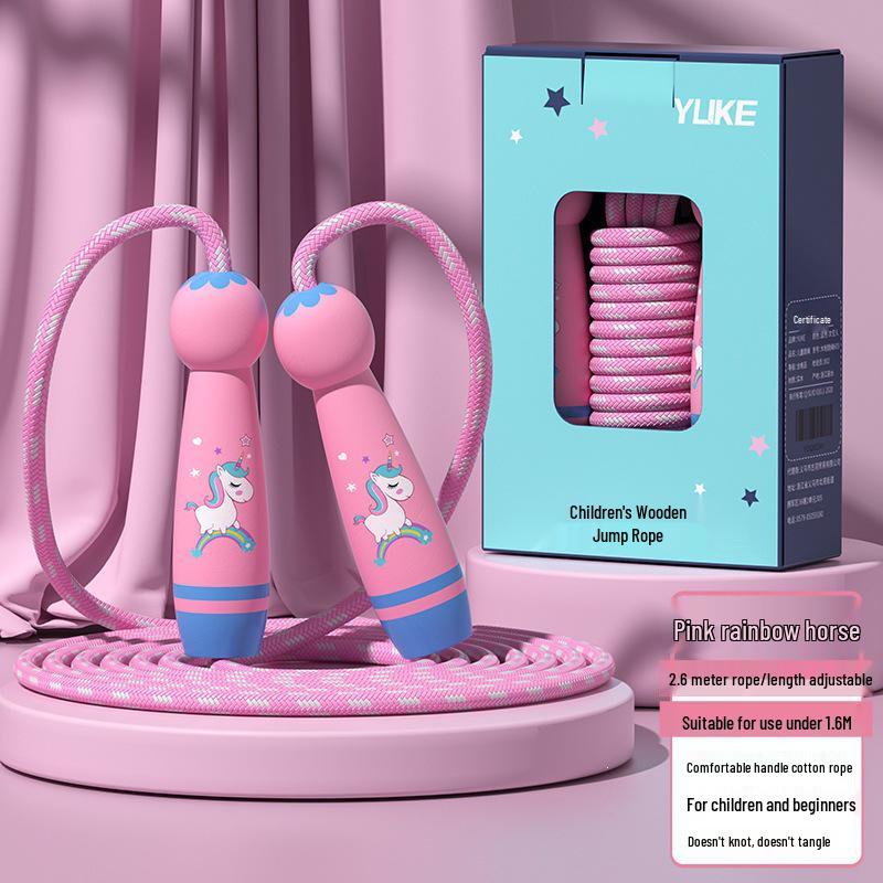 Kids' Tangle-Free Jump Rope: Durable and Wear-Resistant for Kindergarten & Primary School Fitness