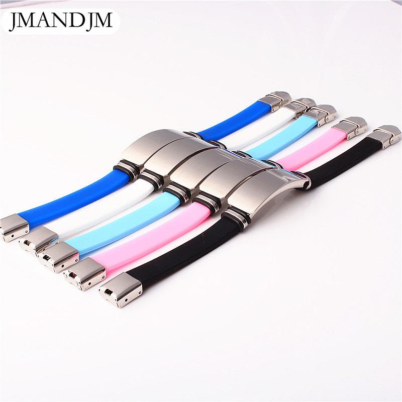 Personalisierte Armbänder für Männer und Frauen, Basketball-Sportarmbänder aus Silikon, Schmuck aus Edelstahl