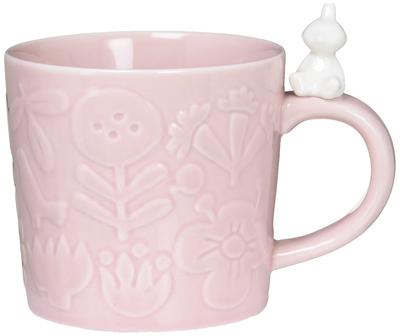 Yamaka Shoten Moomin Mug with Little My 350ml Moomin Nordic Day Wedding Made In "Sopo" Figure, Approx. Capacity, Merchandise, Style, Mother's Gift,