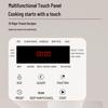 Cross 3L Multifunctional Electric Pressure Cooker with 24-Hour Timer - Ideal for Stewing, High-Pressure Cooking, and Rice Cooking