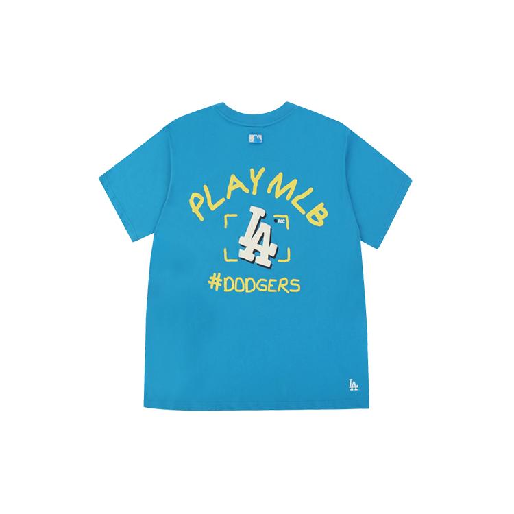 MLB Set-in Sleeve T-Shirt Unisex Blue 31TS06031-07U L