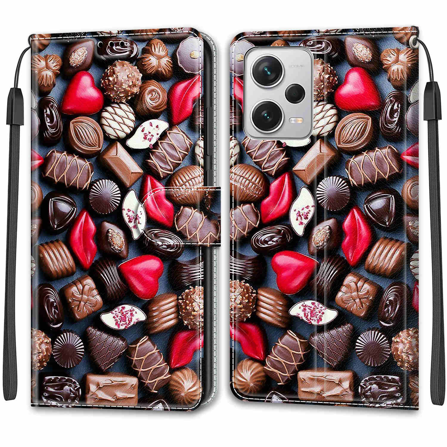 

Роскошный окрашенный кожаный чехол для Redmi Note12 Note11 Note10 Note9 Note8T Защитный чехол-книжка для Redmi 10C K40S 9A 9C 10A 6A 7A Redmi10 Redmi Note 4X