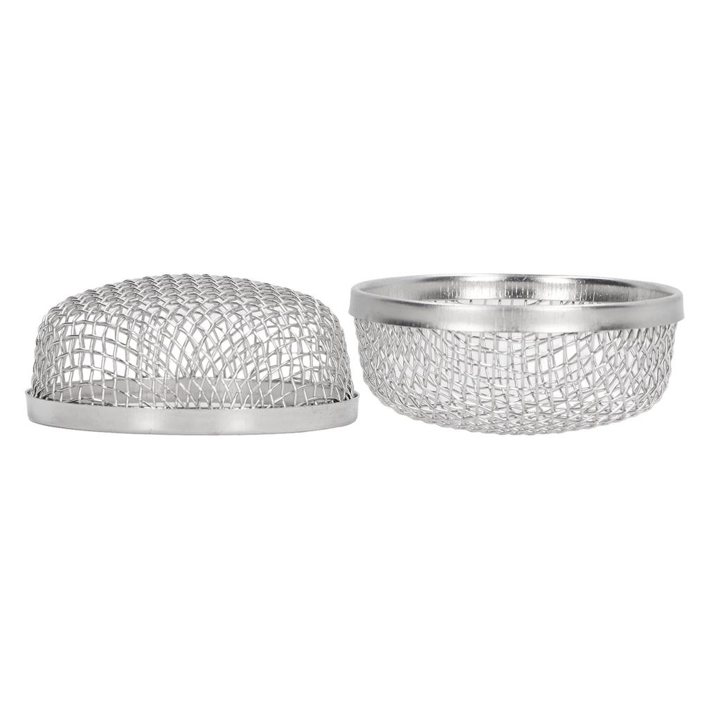 2Pcs RV Water Heater Vent Cover Stainless Steel 2.8in Flying Insect Screen RV Furnace Vent Cover