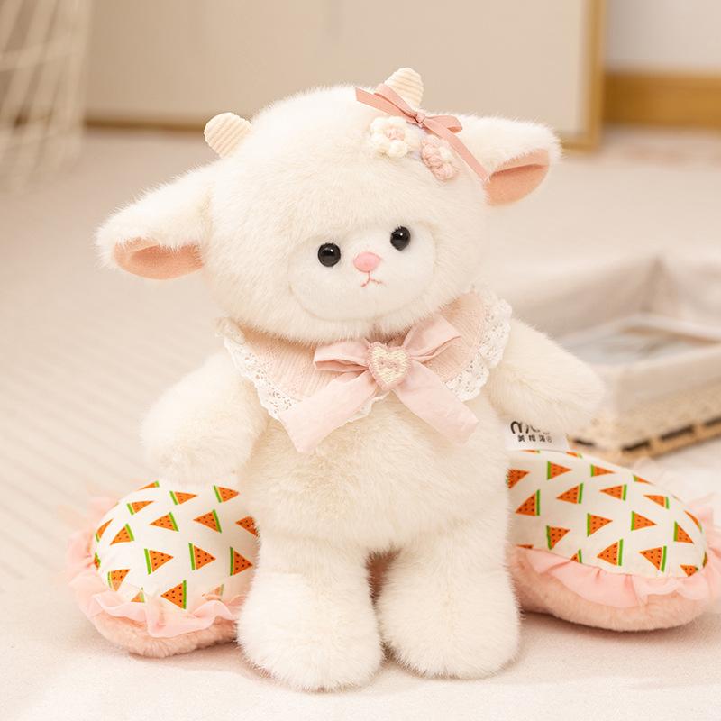 New plush toy Yumi series rag doll lamb elephant cat doll children's doll