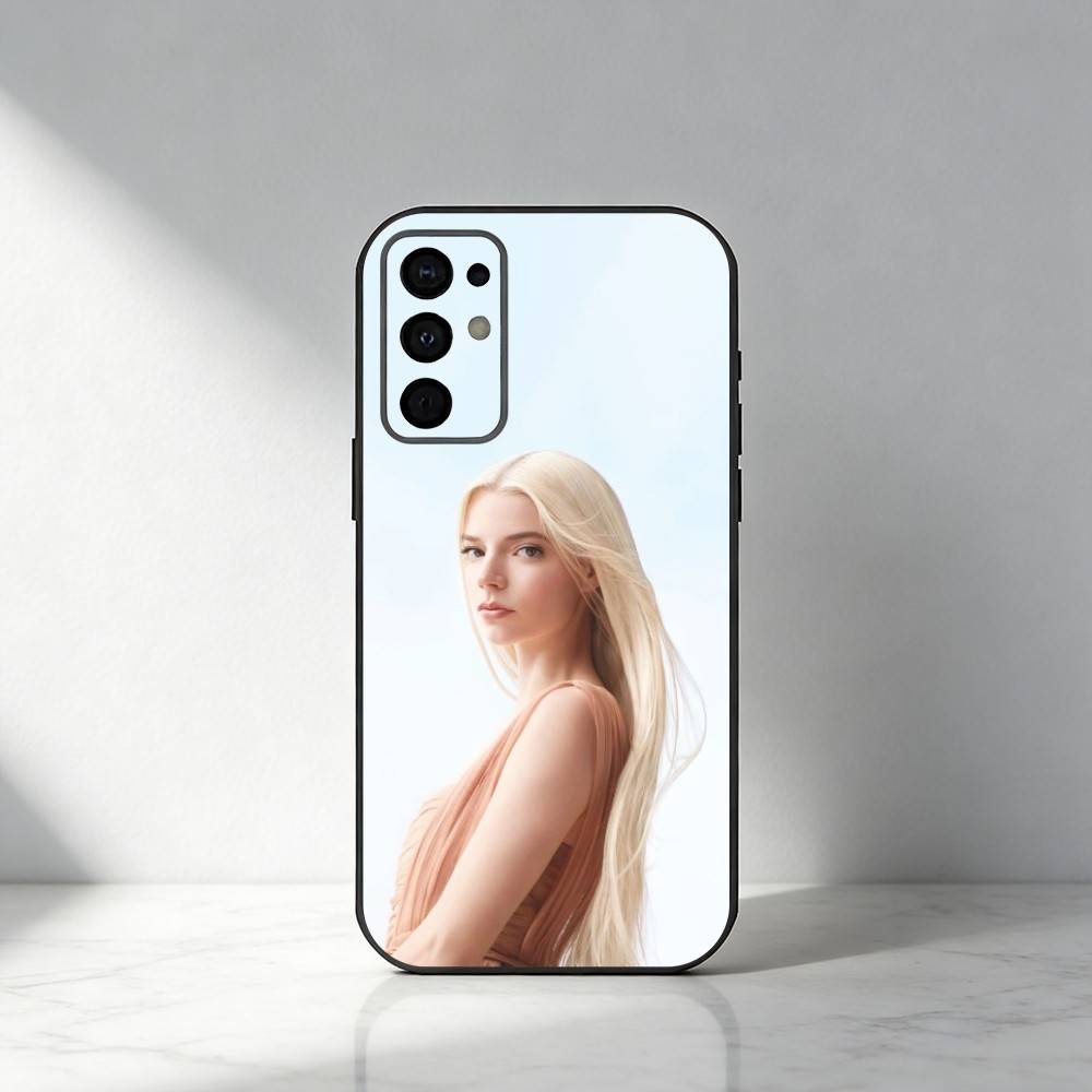 Actor A-Anya T-Taylor Phone Case For Samsung S25,S24,S21,S22,S23,S30,Ultra,S20,Plus,Fe,Note,5G Black Cover