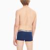 Calvin Klein Glänzende Gravity Smooth Atmungsaktive Anti-Scheuer-Boxershorts Herrenunterwäsche Dunkelblau NB2540-DYC