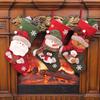 Snowman Santa Claus Reindeer 3D Christmas Stocking Christmas Home Decor Birthday Gift For Friend Family