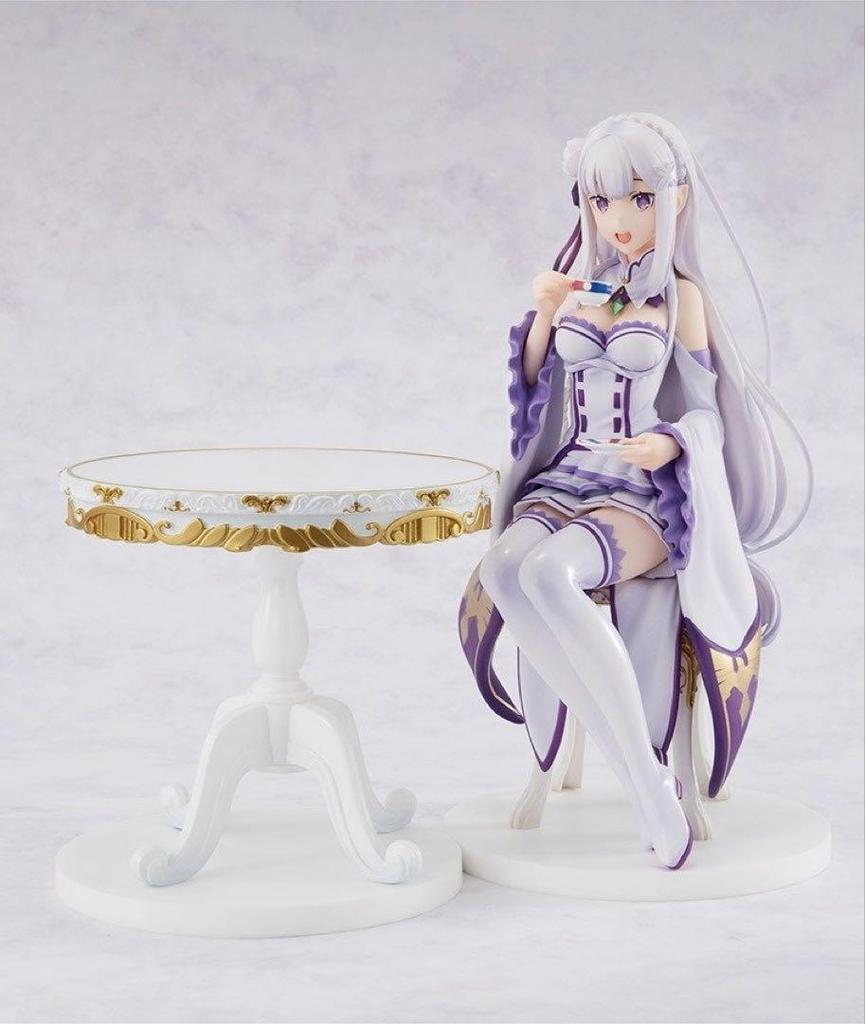 [USED] Re:ZERO -Starting Life in Another World- Emilia Tea Party Ver. Figure