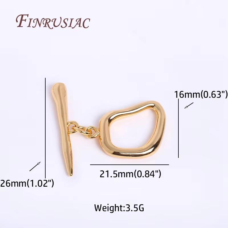 3 Styles 18K Gold Plated Multi-row Pearl Clasps For Necklaces Making,Bracelets Clasp Connectors For Jewelry DIY Accessories