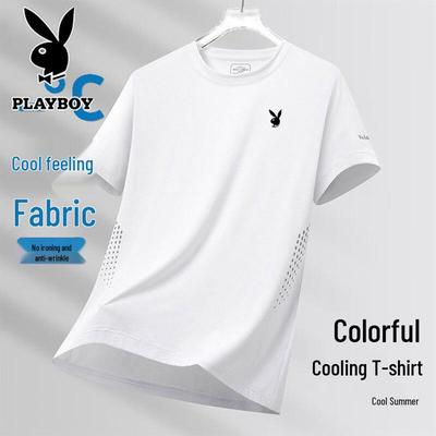 Men's Quick-Dry Round Neck Short Sleeve T-Shirt