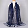 Elegant Lace Scarf for Women Tassel Trimmed Summer Sunscreen Shawl Lightweight Party Wedding Poncho Boho Chic Beach Cover Up