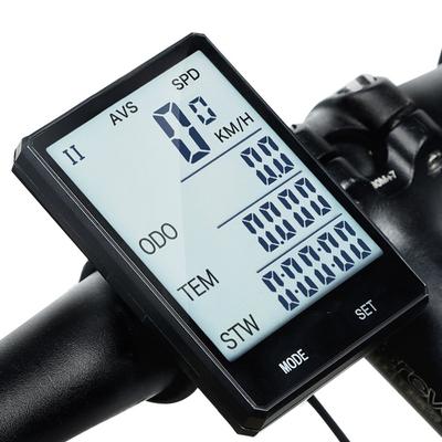 Zmart Ordenador de Ciclismo con Pantalla Grande de 2.8 pulgadas, Inalámbrico, Impermeable, Velocímetro, Cuentakilómetros