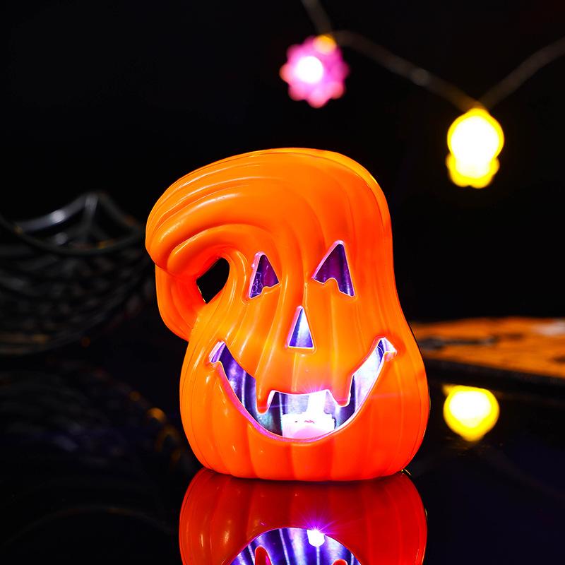 Halloween Decoration Led Pumpkin Lantern Luminous Pendant Halloween Party Decoration Props Decoration