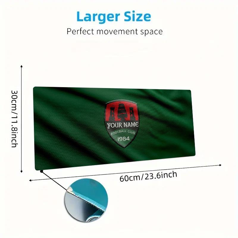 Cork City F Custom Name Large Size Mouse Pad Large Gaming Table Cushion Non-slip Laptop Tablet Big Mousepad XXL Mat Mini PC Playmat With Lock edge