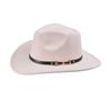 8445 Jazz hat Western cowboy hat Men's British gentleman's top hat Big brim Outdoor sunshade sun protection hat