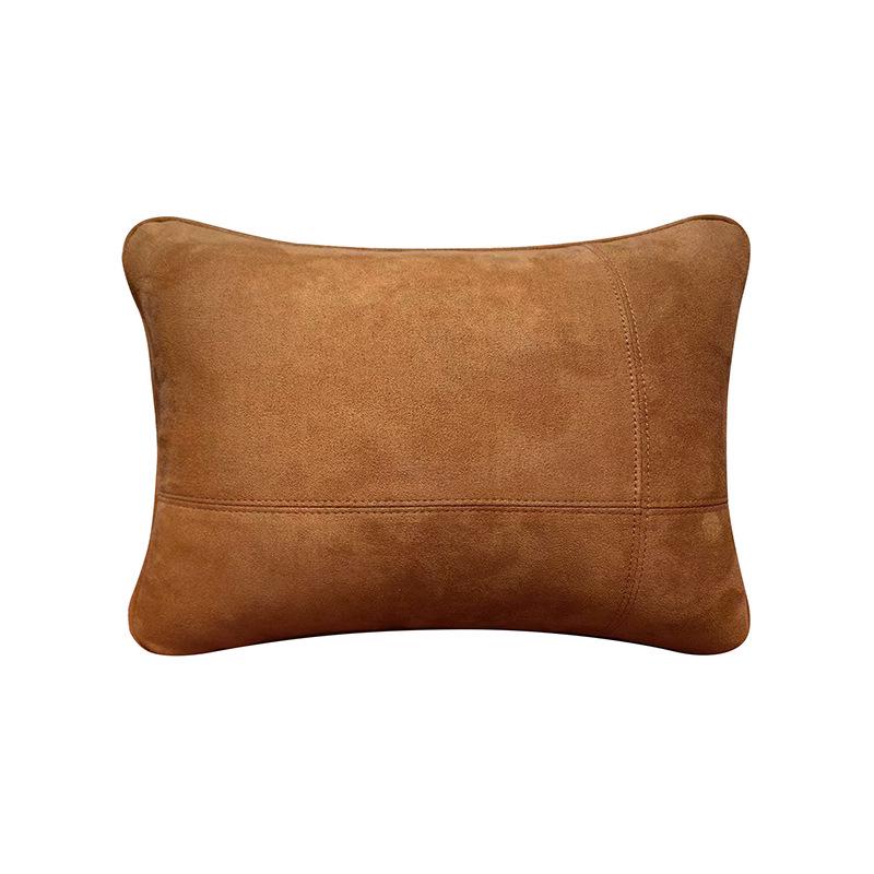 Maybach Suede Lumbar and Neck Support Car Pillow