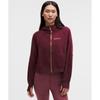 Lululemon Lunar New Year Scuba Oversized Full Zip Hoodie Burgundy Bay