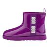 UGG Classic Clear Mini Tpu Fashion Comfortable Short Mid-Calf Snow Boots Women Boots Sky-Purple 1113190-PLSK
