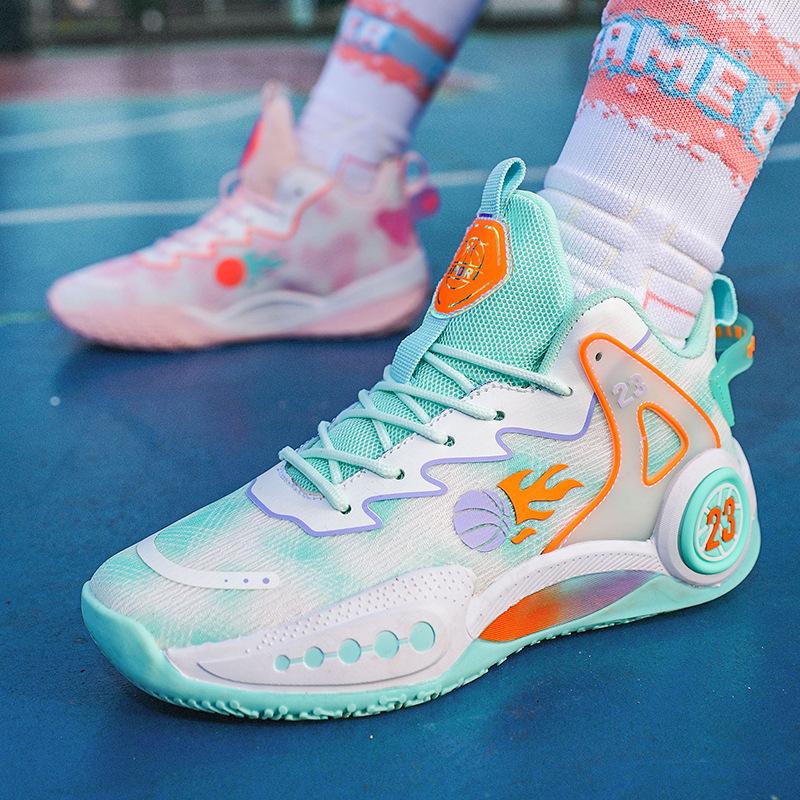 

Putian genuine basketball shoes cement floor new non-slip wear-resistant sound sneakers professional combat shock-absorbing sports shoes 45