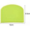 2 Pieces Dough Scraper Bowl Scraper Food-safe Plastic Dough Cutter Flexible Plastic Scraper Bench Scraper Multipurpose Food Scrappers For Bread Dough