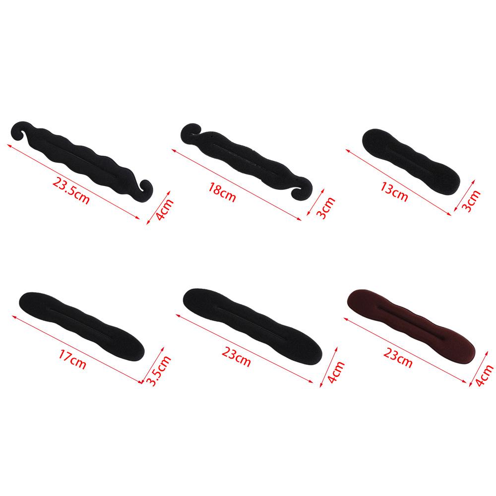 Schaumstoff Schwamm Clip Frisur Twist Maker Haar Scheibe Donut Dutt Lockenwickler Flechter Haarknoten Maker Frauen