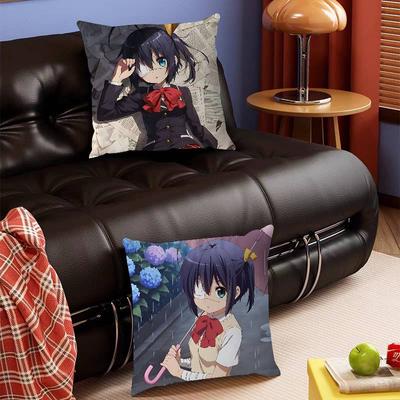 Chuunibyou RikkaS Takanashi Cell Pillow Anime Pillow Sofa Bed Head Pillow Cover Cushion Cover 45x45 Cm Fashion