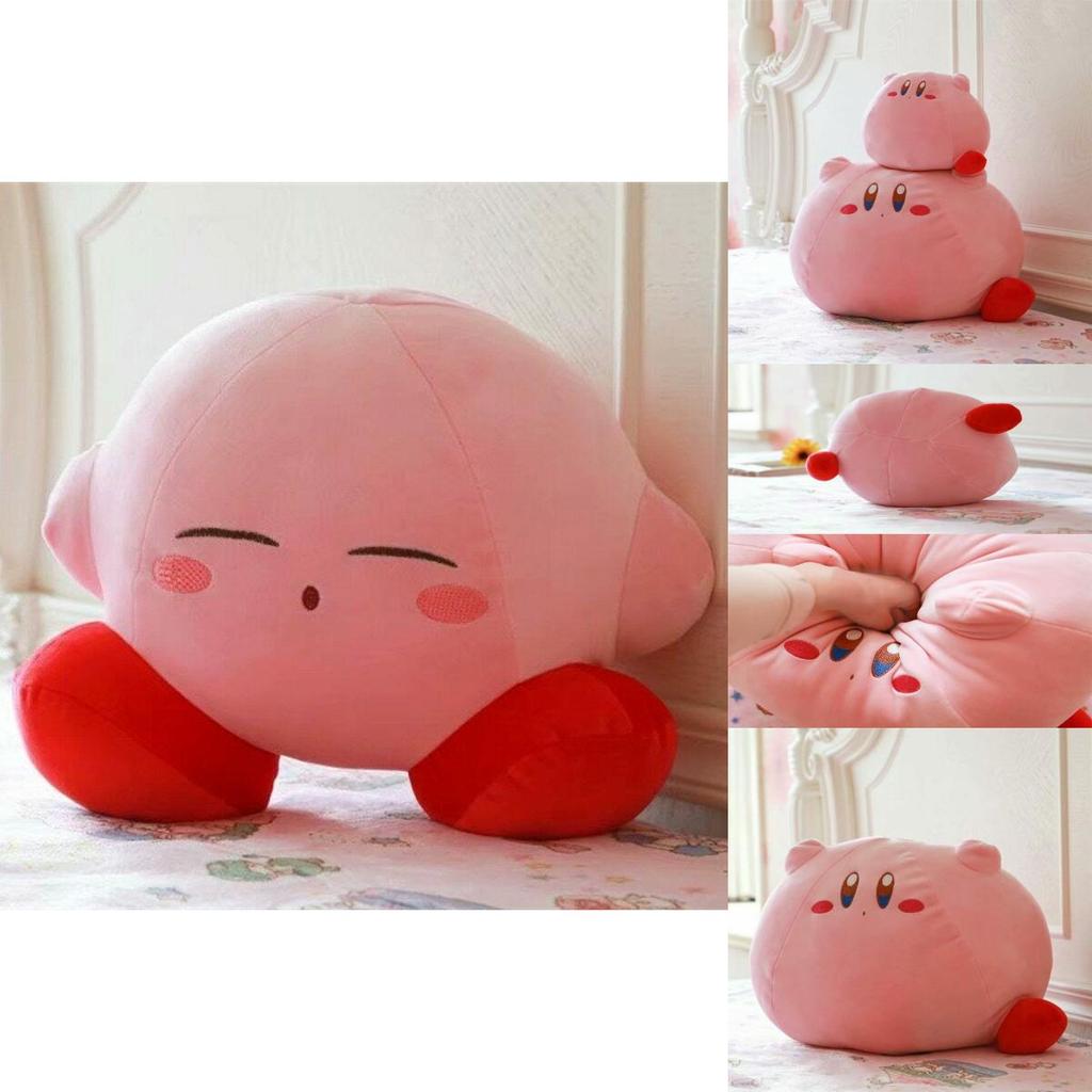 Entzückende Kirby Adventure Große Plüschpuppe Perfekt für Kindergeschenk und Heimdekoration
