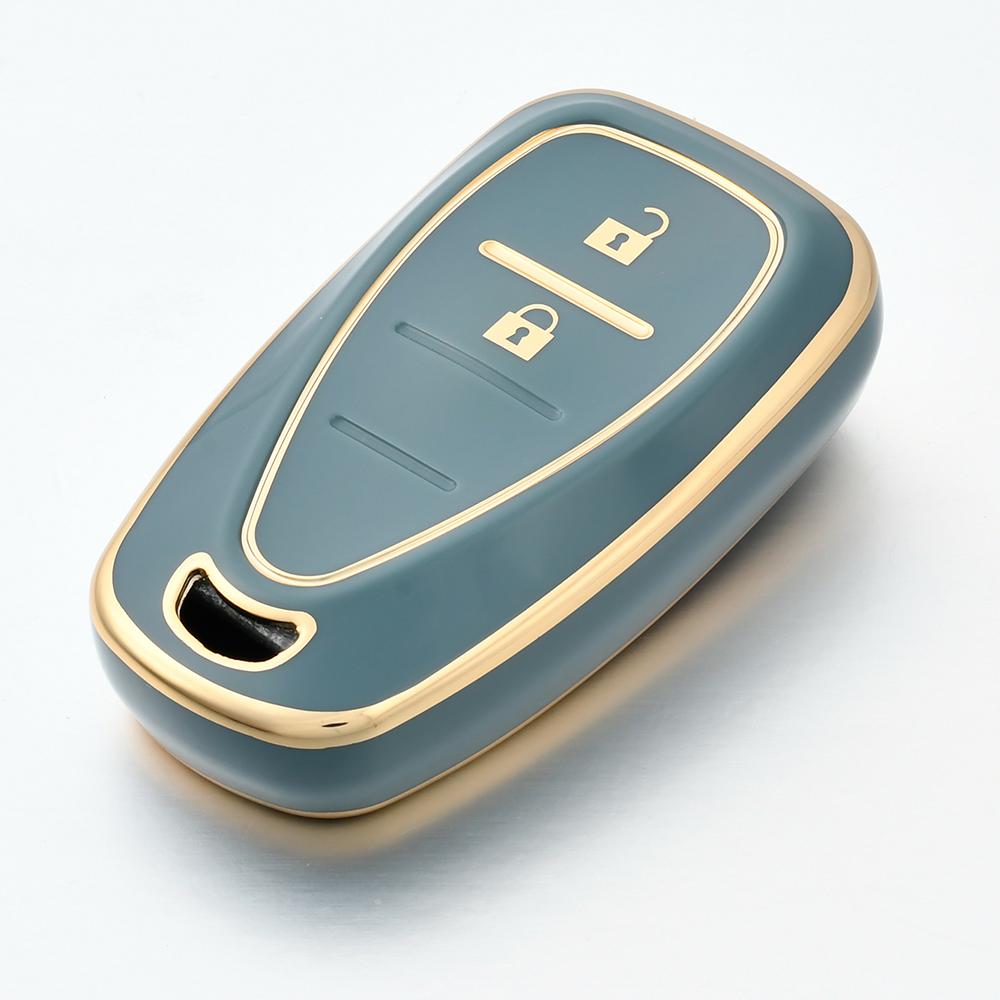 2 3 Button Car Key Cover Case For Chevrolet Onix Equino Orlando Cruze Spark Sonic Camaro Volt Bolt Trax Malibu Blazer Traverse