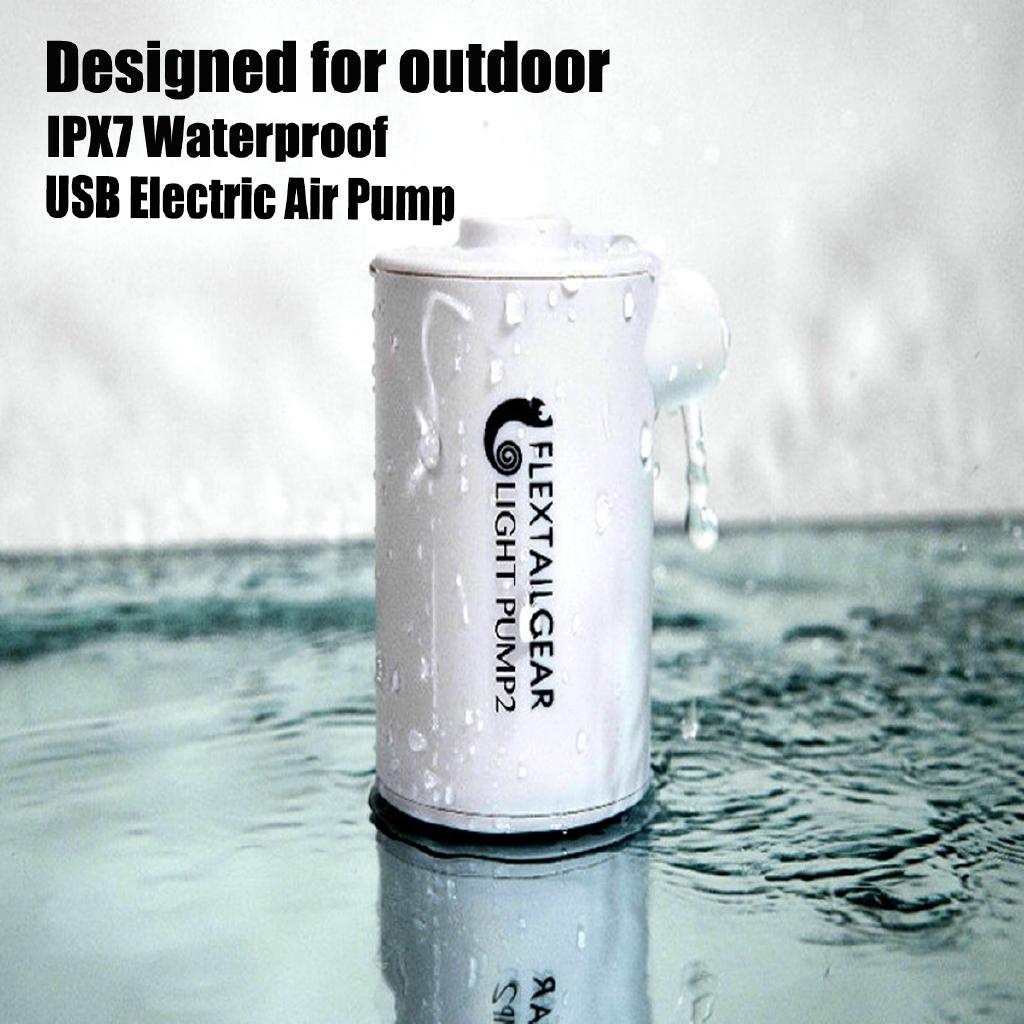 

USB Электрический воздушный насос Накачивающий Сдувающий насос Ультралегкий Мини Портативный Бассейн Надувная кровать Матрас Лодка Отдых на природе Кемпинг Новый