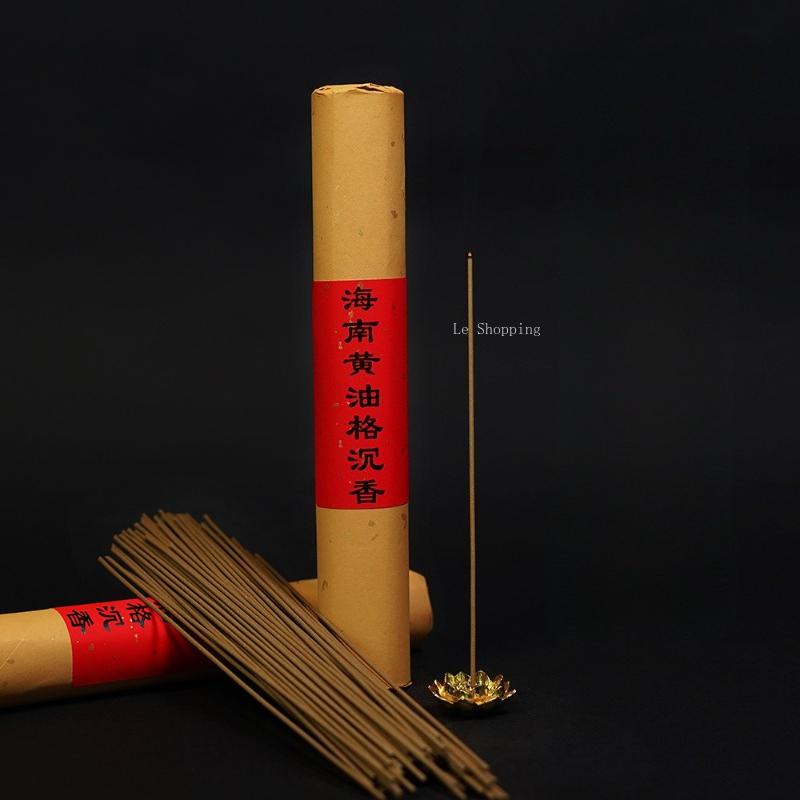 Hainan Butter Grid Incense Stick Natural Agarwood/Temple Worship Buddha Indoor Air Purification Calming The Nerves Joss Stick 100g