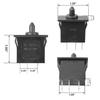Plunger Type Accelerator Foot Switch for Peg Perego for John Deere Gator XUV for Gaucho Rockin for Polaris RZR 900, Children Ride on Car Replacecment