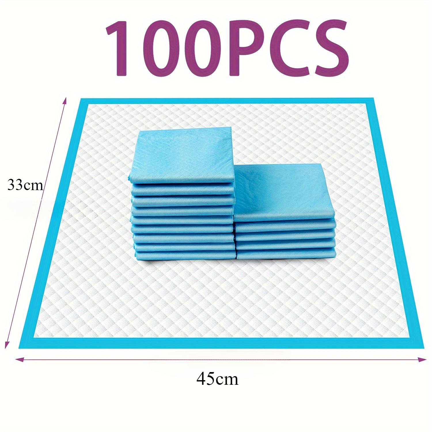

Dog Pad 33x45cm Puppy Training Pad Water-absorbent and Leak-proof Disposable Pet Pee Pad Small Dog Toilet Training Pee Pad 33x45cm&EU Plug синий