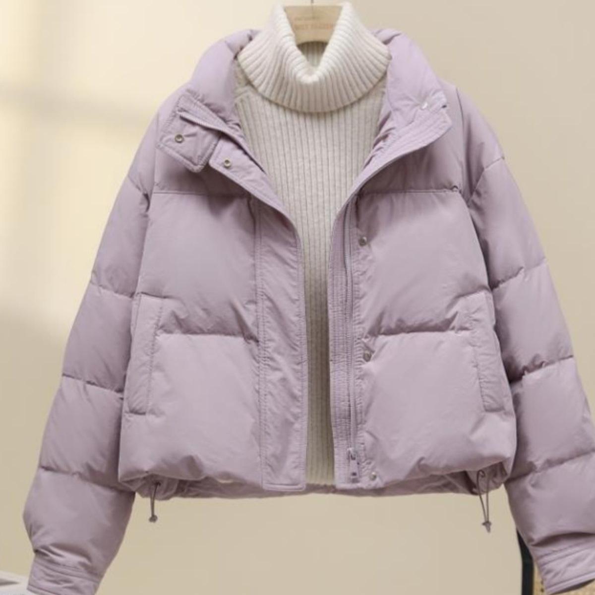 

Зимняя теплая хлопковая одежда с длинными рукавами для женщин, новая корейская версия, модное свободное пальто, повседневное 3XL