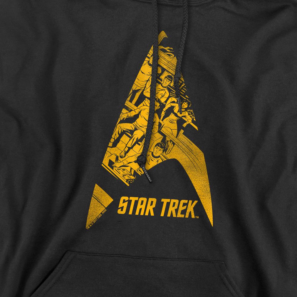 STAR TREK Men's Delta Crew Hoodie