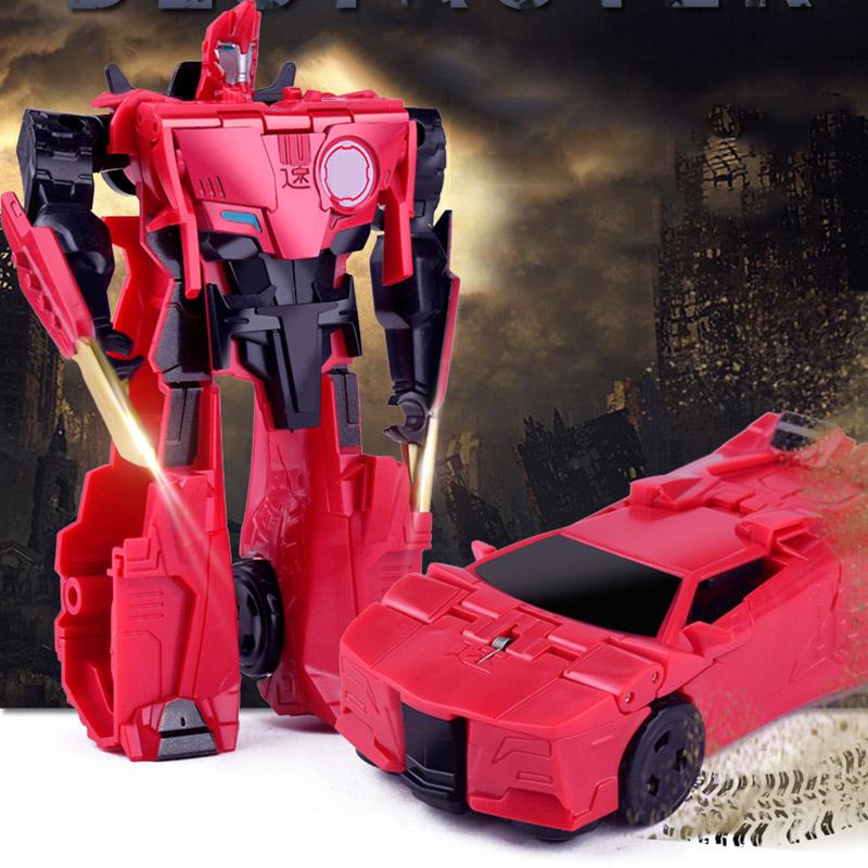 Transformation Deformation Robot Car Model Toy Action Figures Kids Toys Christmas Gifts Kids Toys Christmas Gifts Accessories