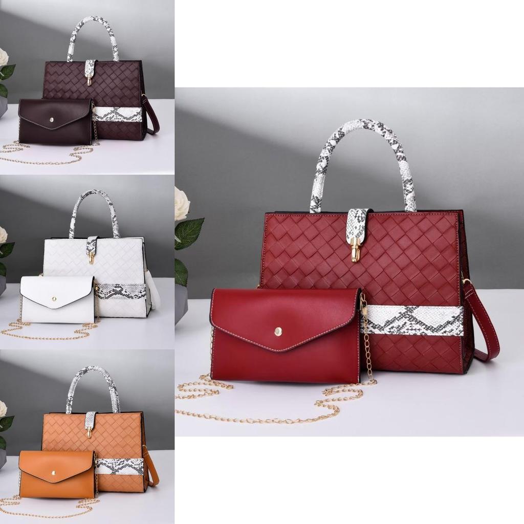 Fashionable Mother And Daughter Bag Pu Big Size With Zipper Closure For Daily Outfits