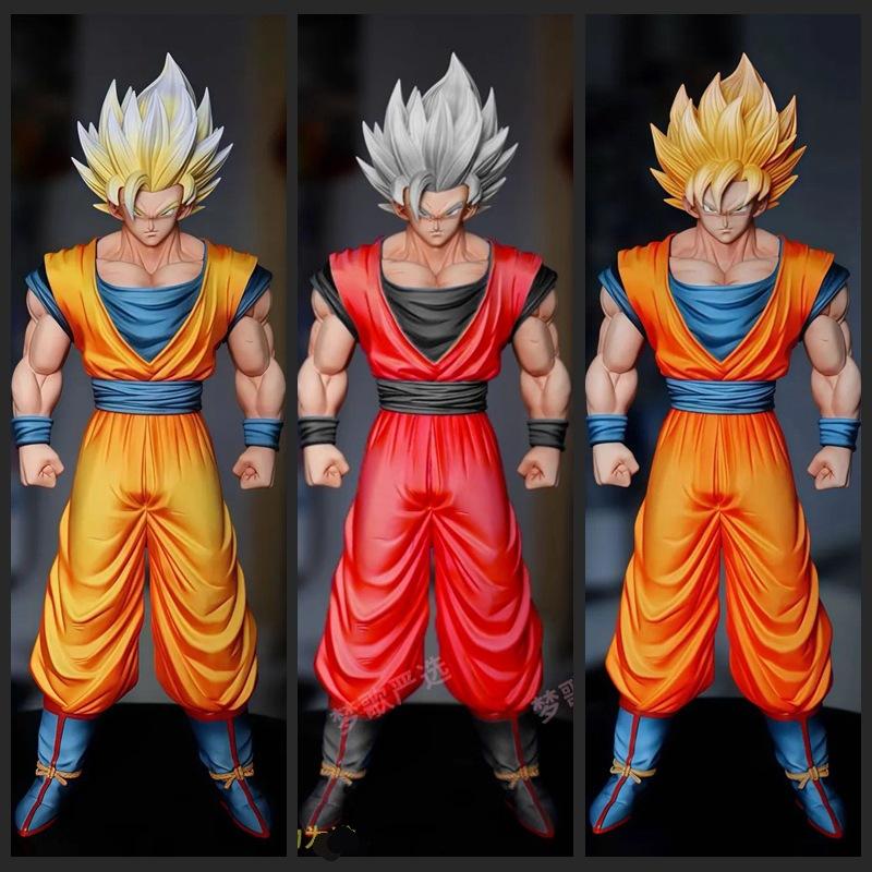 Super Saiyan, Weekly Color, Super One Wukong, Super Two Wukong Hy Standing Position, Model Ornament, Boxed Figure