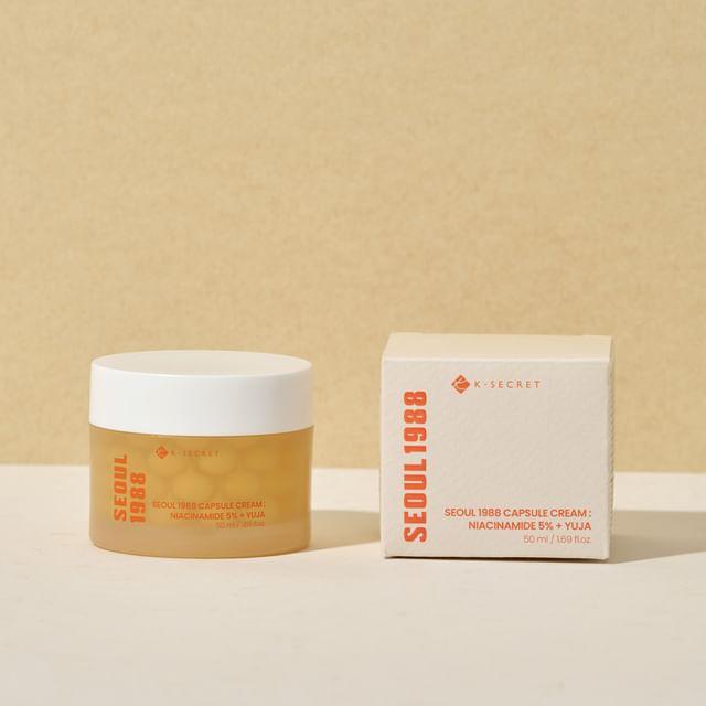 KSECRET - SEOUL 1988 Capsule Cream : Niacinamide 5% + Yuja 50ml