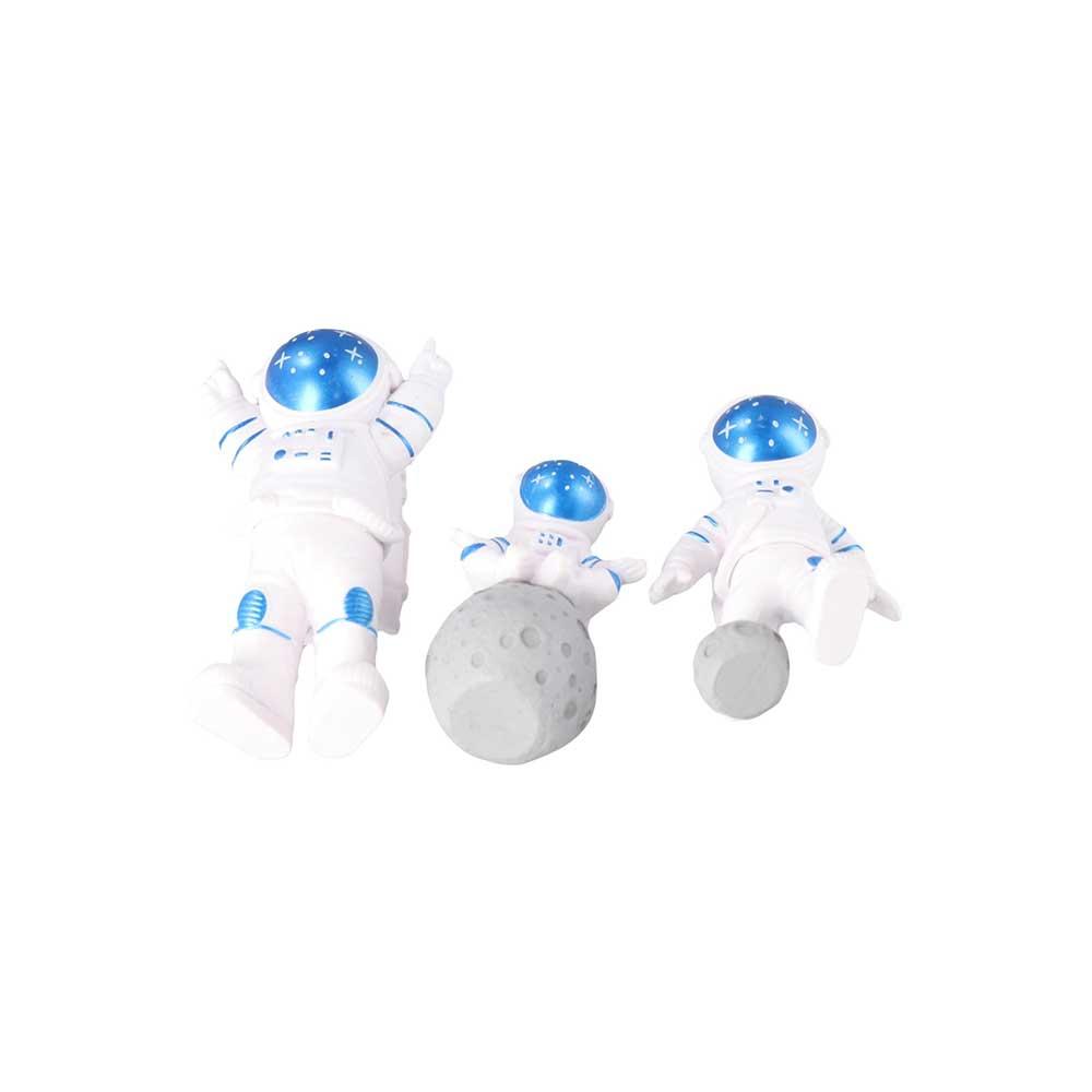 Kids Gift Miniatures Moon Astronaut Model Astronaut Figure Spaceman Sculpture Educational Toys