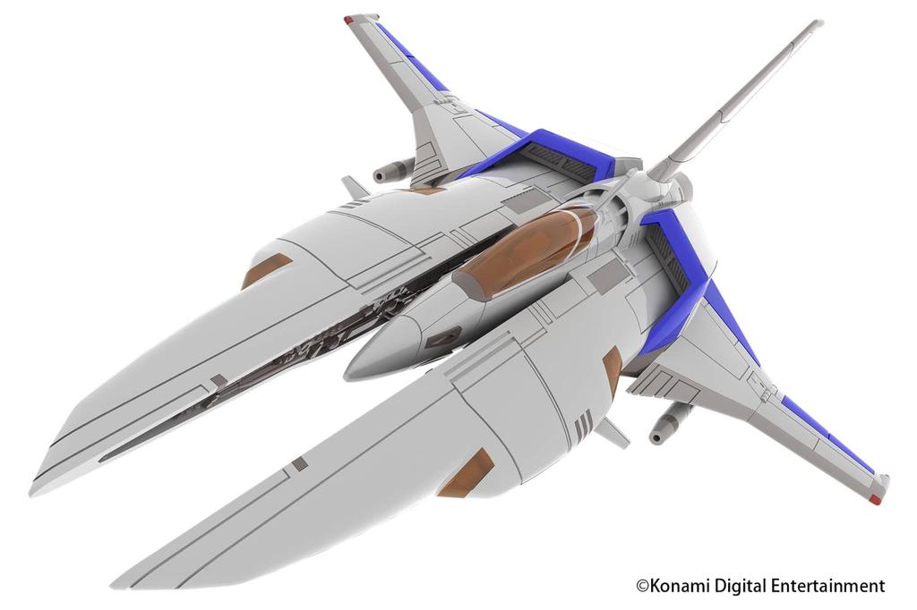 PM Office A Gradius II Vic Viper Ver. Gradius II 1/144 Scale, Approximately 150mm Long, Pre-Colored Plastic Model Kit PP157