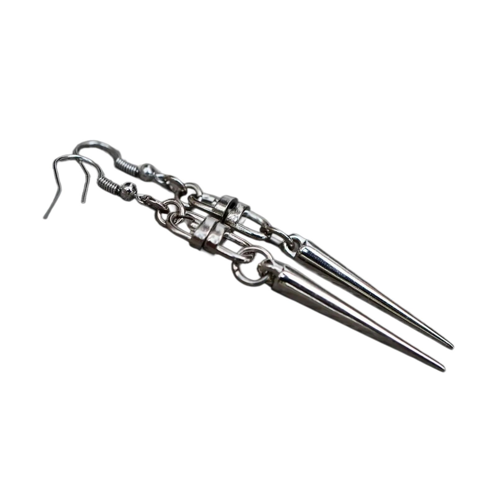 

Готические серьги-шипы с подвесками в виде луны и звезды, удобные серьги-кольца, стильные панк-аксессуары для женщин и мужчин 85